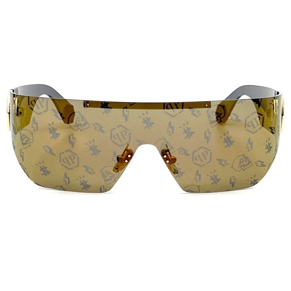 NEW!!! PHILIPP PLEIN Sunglasses Plein Hero SPP029 Col.300L Authentic